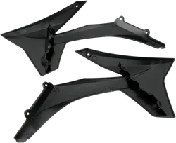 Acerbis Left Right Radiator Shrouds Black