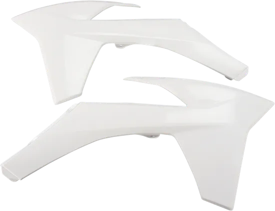 Acerbis Left Right Radiator Shrouds White