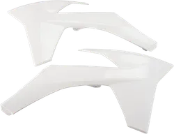 Acerbis Left Right Radiator Shrouds White