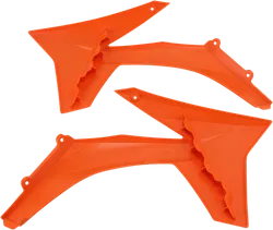 Acerbis Left Right Radiator Shrouds Orange