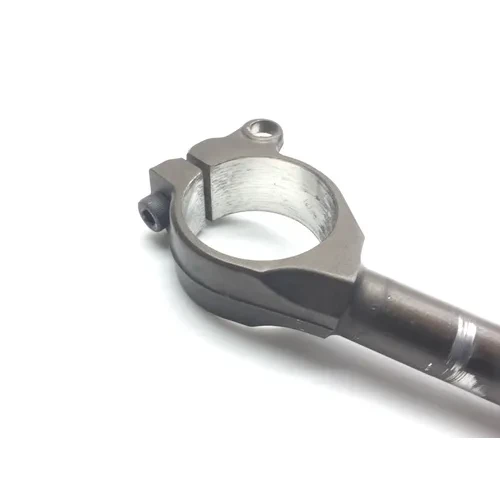 Left Clip-On Clip Side Handle Bar 2003 Kawasaki Ninja ZX6R ZX636C 2372 4