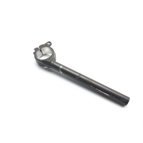 Left Clip-On Clip Side Handle Bar 2003 Kawasaki Ninja ZX6R ZX636C 2372 3