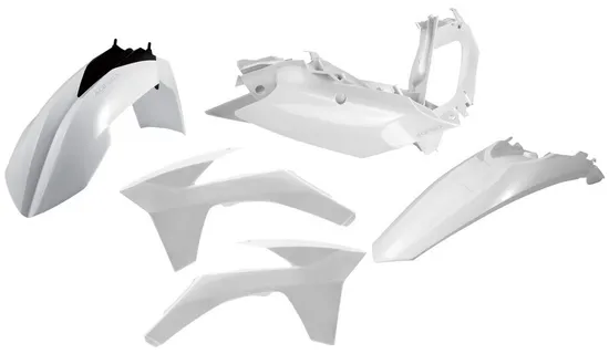 Acerbis Plastic Fender Body Kit White