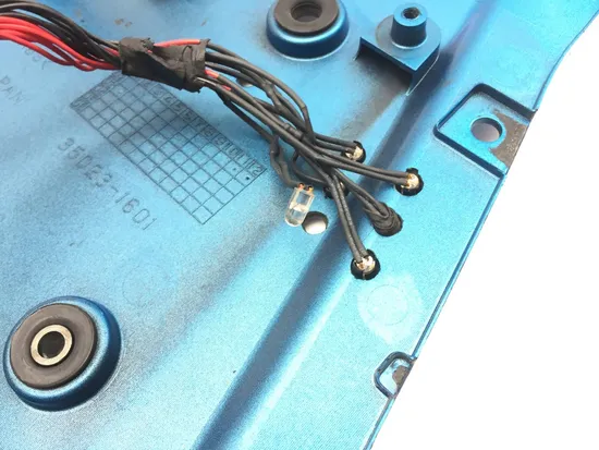 Rear Tail Under Fairing 2003 Kawasaki Ninja ZX6R ZX636C 2372 x