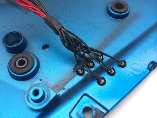 Rear Tail Under Fairing 2003 Kawasaki Ninja ZX6R ZX636C 2372 x