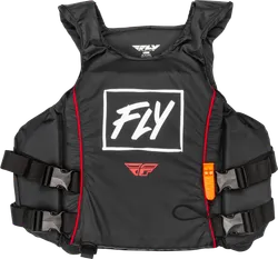 Fly Racing Pullover Nylon Floatation Vest Black Adult XL