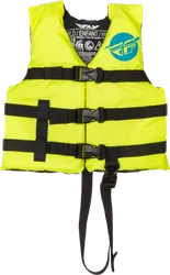 Fly Racing Child Nylon Floatation Vest Hi Viz Child 20 to 25