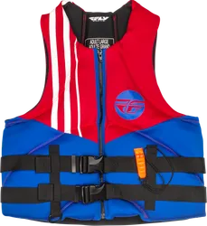 Fly Racing Neoprene Floatation Vest Red Adult 2XL