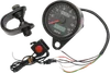 DS MPH Black Face 2.4in Mini Speedometer w Odom
