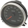 DS Black Face Electronic Speedometer w Indicator Lights