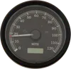 DS 3.375in Black Bezel Electronic Speedometer MPH