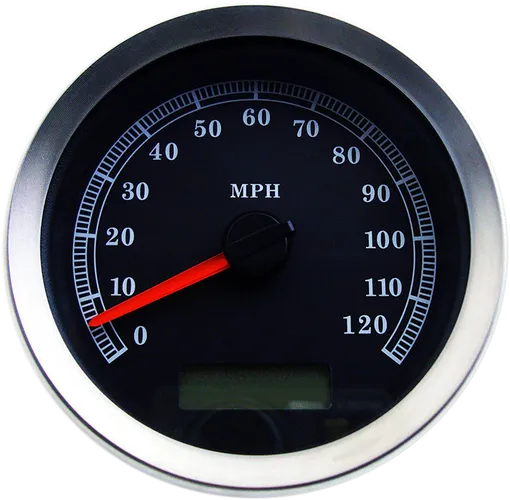 DS 4 in MPH Black Face Programmable Electronic Speedometer
