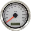 DS 4 in MPH Silver Face Programmable Electronic Speedometer