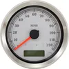 DS 4 in MPH Silver Face Programmable Electronic Speedometer
