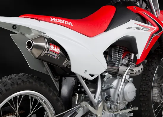 Yosh RS-2 Enduro Full System CF Exhaust Pipe Honda CRF125F CRF125FB