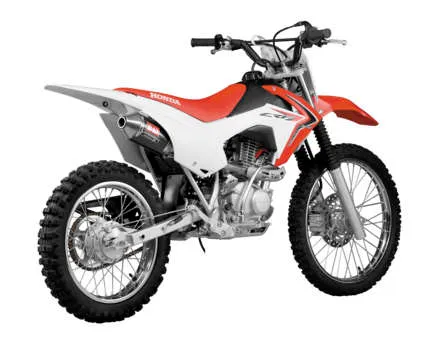 Yosh RS-2 Enduro Full System CF Exhaust Pipe Honda CRF125F CRF125FB