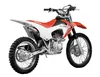 Yosh RS-2 Enduro Full System CF Exhaust Pipe Honda CRF125F CRF125FB