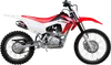 Yosh RS-2 Enduro Full System CF Exhaust Pipe Honda CRF125F CRF125FB