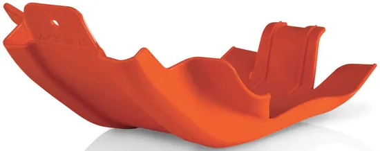 Acerbis Polypropylene Orange Chassis Belly Skid Plate