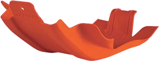 Acerbis Polypropylene Orange Chassis Belly Skid Plate