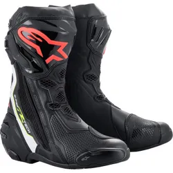 Alpinestars Supertech R Boots Adult 12.5 Black Red
