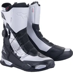Alpinestars SP-X BOA Boots Adult 9 Black Silver