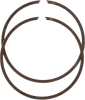 Wiseco 2-Stroke Steel Single Piston Ring Set 56.5mm
