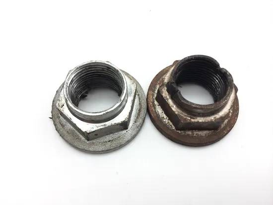 Front Wheel Hub Spindle Castle Nuts 2008 Yamaha Grizzly 700 YFM700FG 4x4 2402A