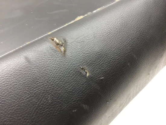 Red White Black Right Passenger Seat Back Cushion 2013 Polaris RZR 800 2389 x