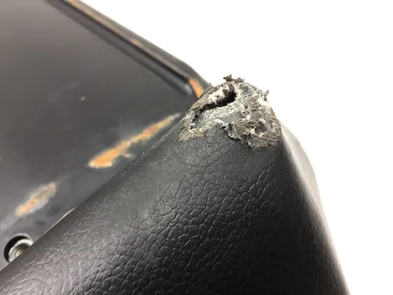 Red White Black Right Passenger Seat Back Cushion 2013 Polaris RZR 800 2389 x