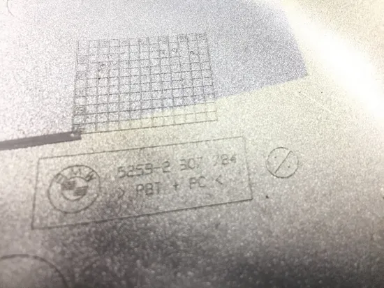 Right Side Rear Tail Fairing Cover 1998 BMW K1200RS ABS 2392 x