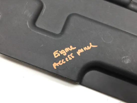 Engine Access Panel Cover 2018 Polaris RZR RS1 EPS 2412