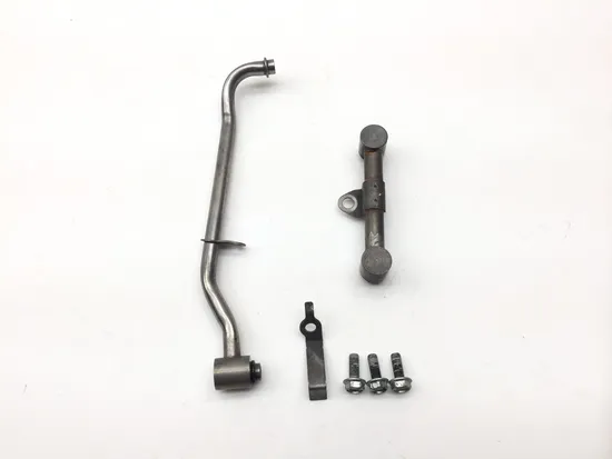 2004 Honda 350 Rancher 4x4 Manual Engine Metal Oil Lines 2404A