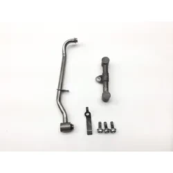 2004 Honda 350 Rancher 4x4 Manual Engine Metal Oil Lines 2404A