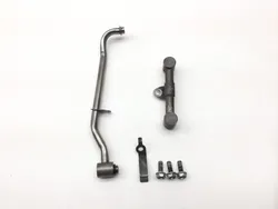 2004 Honda 350 Rancher 4x4 Manual Engine Metal Oil Lines 2404A