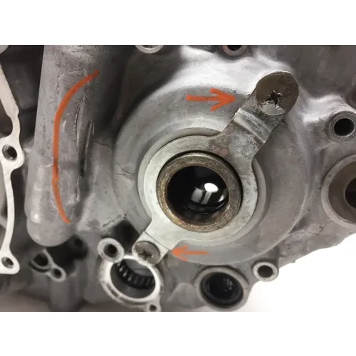 Engine Left Right Center Cases 2009 Suzuki DRZ400SM 2400 x 5