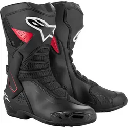 Alpinestars SMX-6 V3 Drystar Boots Adult 9.5 Black Red