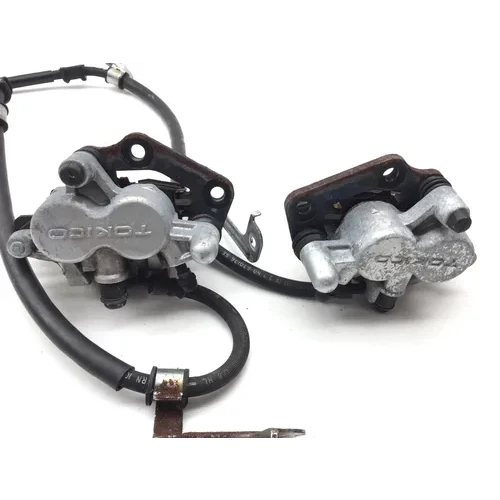 Left Right Front Brake Calipers Pads Set 2004 Suzuki Intruder 1500 VL1500 2391 x 3