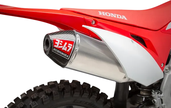 Yosh RS-4 Enduro Slip On Aluminum Exhaust Pipe Honda CRF450X