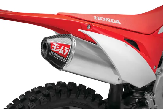 Yosh RS-4 Enduro Slip On Aluminum Exhaust Pipe Honda CRF450X