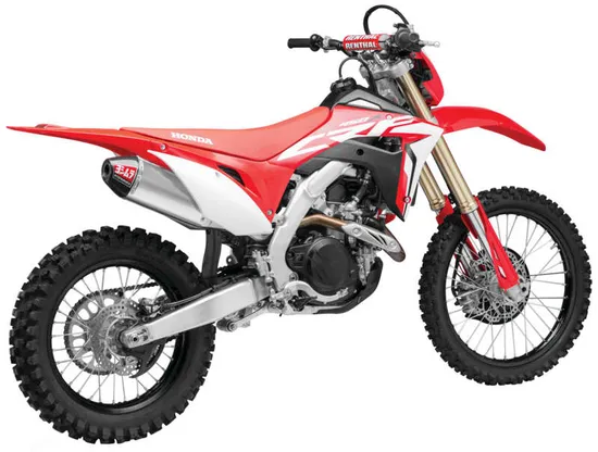 Yosh RS-4 Enduro Slip On Aluminum Exhaust Pipe Honda CRF450X