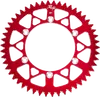 Fire Power Aluminum Rear Sprocket Red 520 51 Tooth