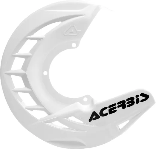 Acerbis White X Front Brake Disc Cover Guard 1