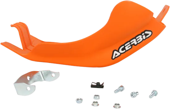 Acerbis Polypropylene Chassis Belly Skid Plate Orange