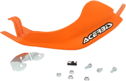 Acerbis Polypropylene Chassis Belly Skid Plate Orange