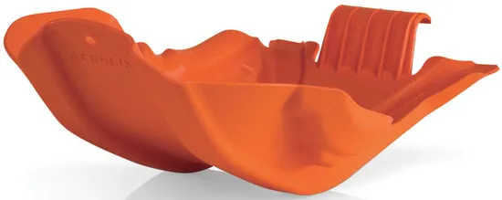 Acerbis Polypropylene Chassis Belly Skid Plate Orange