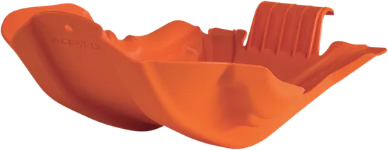 Acerbis Polypropylene Chassis Belly Skid Plate Orange