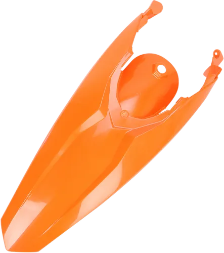 Acerbis Rear Fender Orange w OEM Taillight