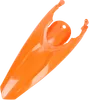 Acerbis Rear Fender Orange w OEM Taillight
