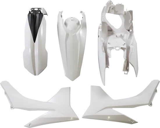 Acerbis Plastic Fender Body Kit White Black